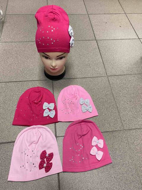 Czapka dziewczęca 2482 Mix kolor Standard 1