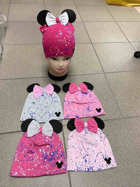 Czapka dziewczęca 2483 Mix kolor Standard 1