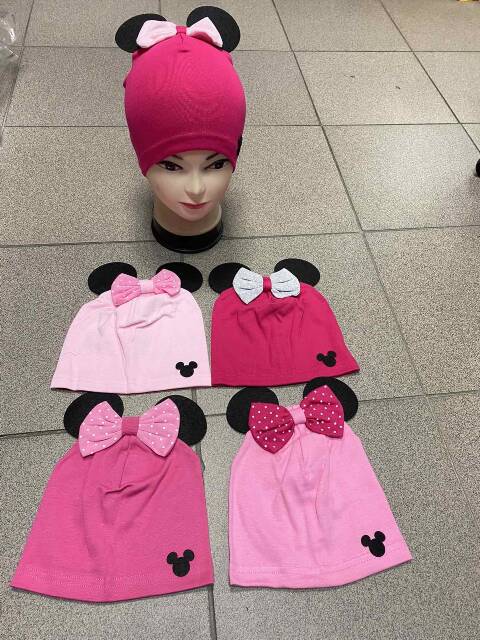 Czapka dziewczęca 2484 Mix kolor Standard 1