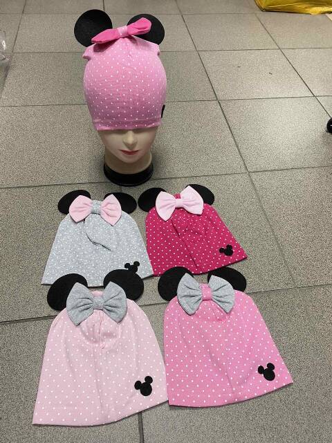 Czapka dziewczęca 2485 Mix kolor Standard 1