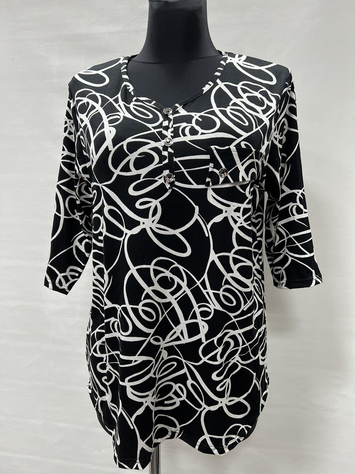 Bluzka damskie 2992 1 Kolor 48-54 ( towar polskie )