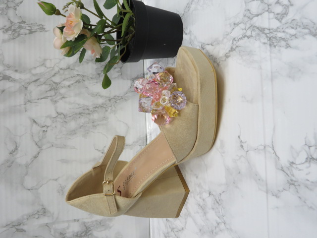 Sandały damskie SY82 BEIGE 36/41