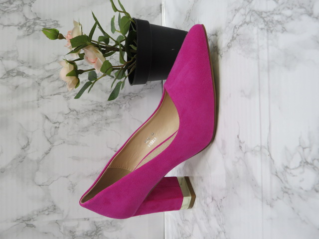 Czółenka damskie M352 FUCHSIA