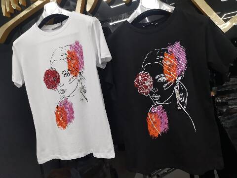 Bluzka damskie 5630 1 kolor S-L