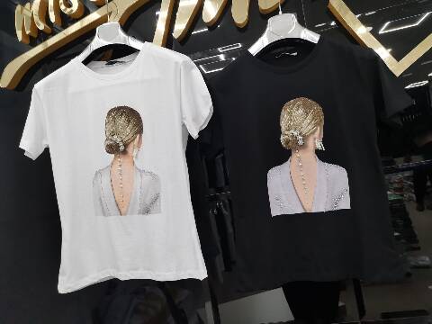 Bluzka damskie 5641 1 kolor S-L