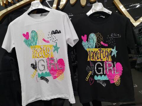 Bluzka damskie 5670 1 kolor S-L