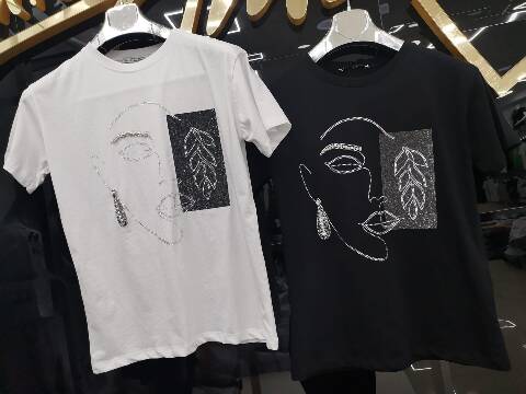 Bluzka damskie 5681 1 kolor S-L