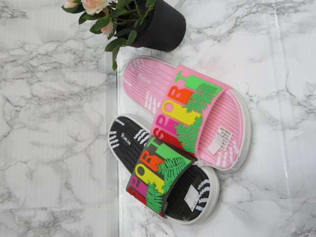 Klapki damskie YX-77 MIX-BACK-JADEBLU-PINK-PUR 36-41