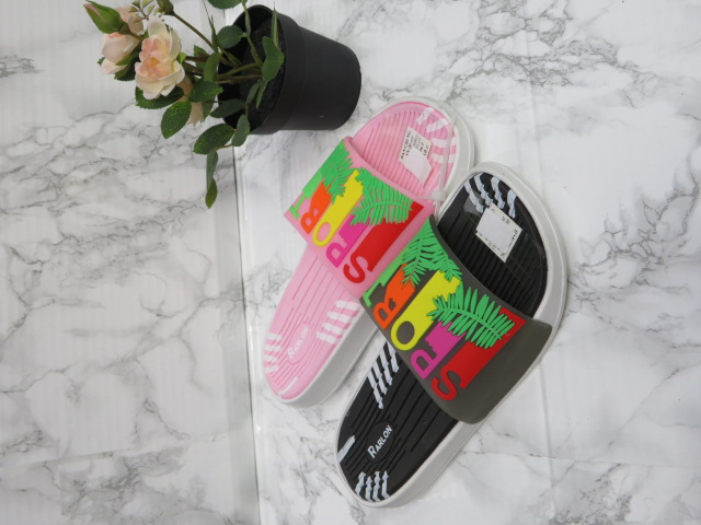 Klapki damskie YX-77 MIX-BACK-JADEBLU-PINK-PUR 36-41 1