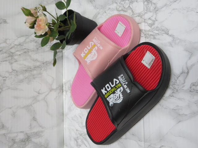 Klapki damskie LLT3108 MIX-D.PINK-BEIGE-BLACK-WHITE 36-41