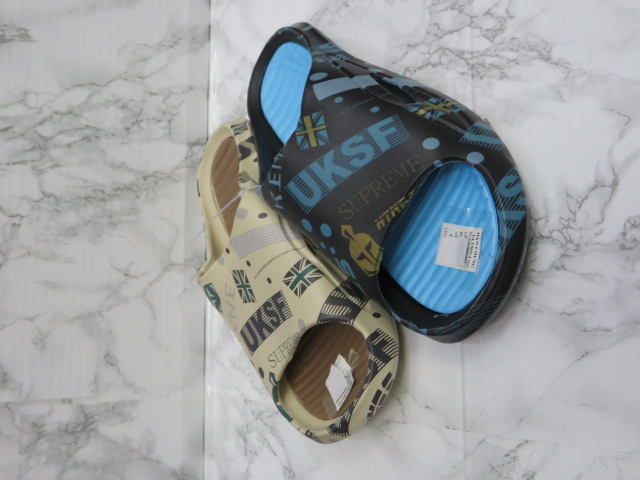 Klapki damskie LLT969-1 MIX-BEIGE/BROW/GREEN/ORAN/BACK/BLUE/GREY/BLUE 36-41