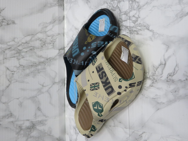 Klapki damskie LLT969-1 MIX-BEIGE/BROW/GREEN/ORAN/BACK/BLUE/GREY/BLUE 36-41 1