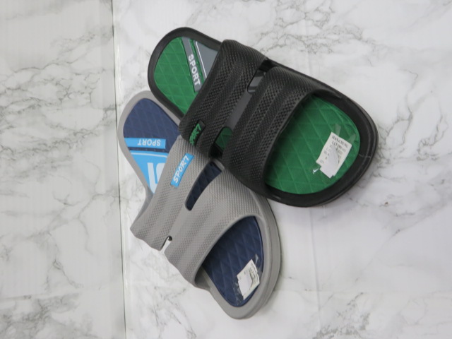 Klapki Męskie LLT1901 MIX-BLACK-RED-L.GREY-NAVY-BLAVK-GREEN 41/46