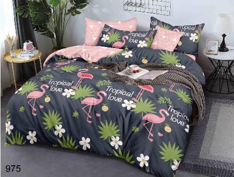 Komplet pościel 4 części 6270 Mix wzory 200x220 1