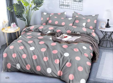 Komplet pościel 4 części 6284 Mix wzory 200x220 1