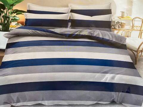 Komplet pościel 4 części 6285 Mix wzory 200x220 1