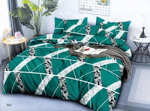 Komplet pościel 4 części 6291 Mix wzory 160x200 1