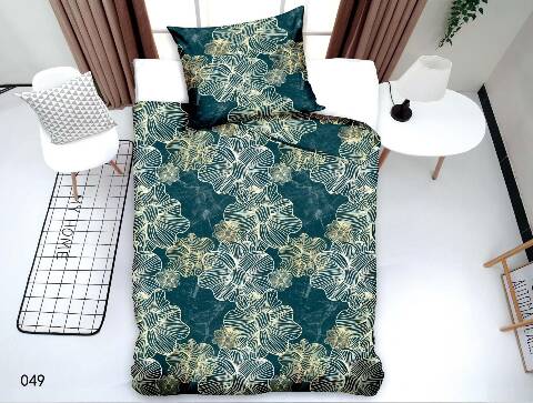 Komplet pościel 4 części 6320 Mix wzory 140x200