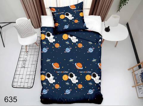 Komplet pościel 4 części 6322 Mix wzory 140x200