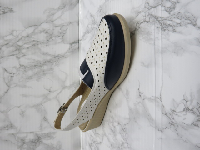 Półbuty Damskie J33-1 WHITE/BLUE  36-41 1