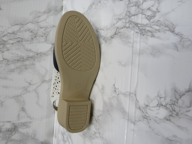 Półbuty Damskie J35-7 WHITE/BLUE 37-42 2