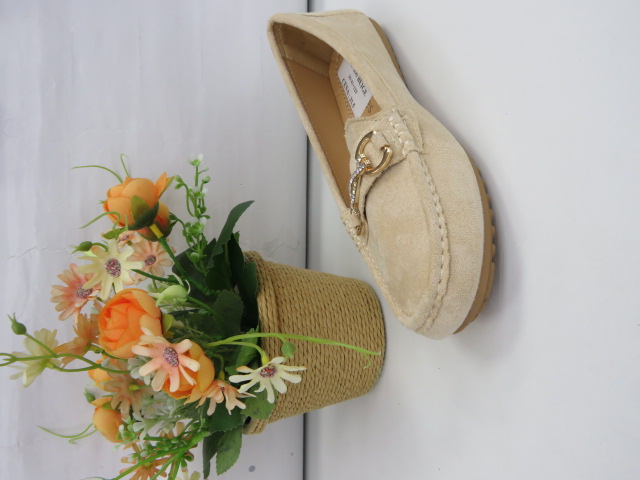 Półbuty Damskie N22-866 BEIGE 36-41 1