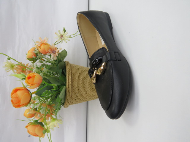 Półbuty Damskie DH-1112 BLACK 36-41 1