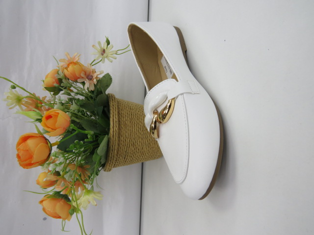 Półbuty Damskie DH-1112 WHITE 36-41 1