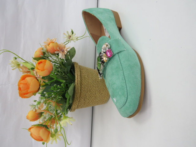 Półbuty Damskie 3689 GREEN 36-41 1