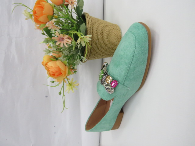 Półbuty Damskie 3689 GREEN 36-41 1