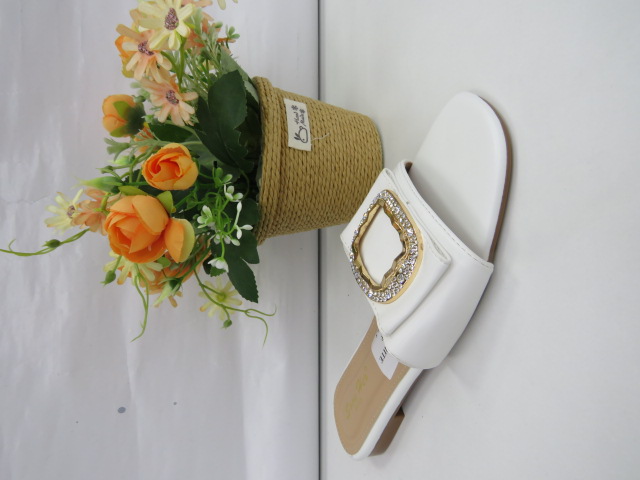 Klapki Damskie HXD-33 WHITE 36-41