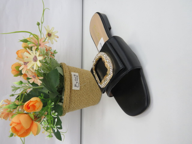 Klapki Damskie HXD-33 BLACK 36-41 1