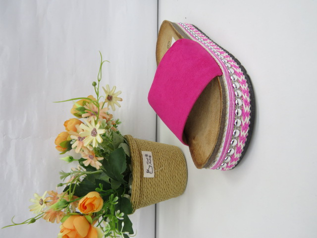 Klapki Damskie 055-137 FUSIA 36-41