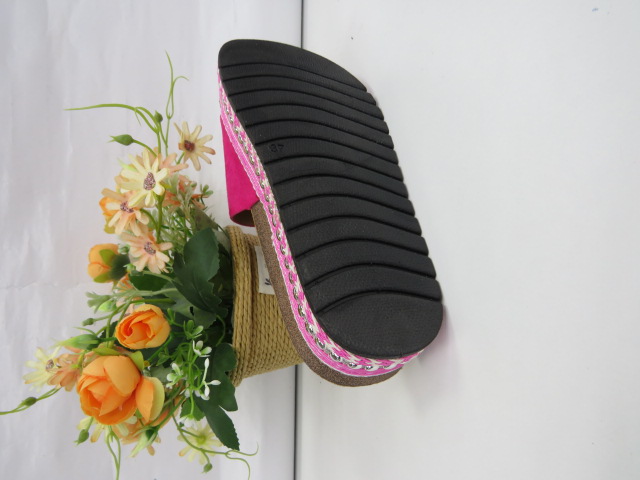 Klapki Damskie 055-137 FUSIA 36-41 2