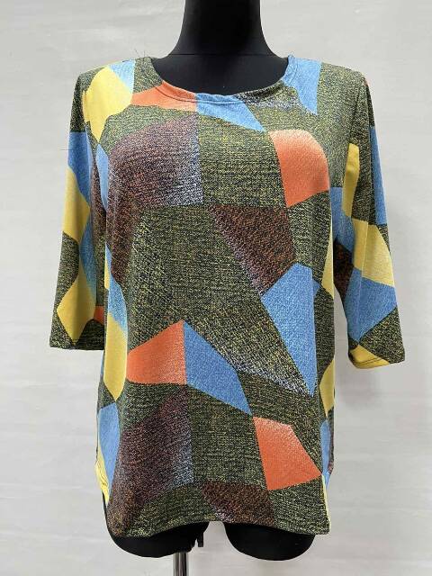 Bluzka damskie 7318 1 kolor 44-54 (towar polskie)