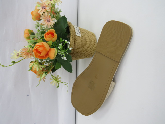 Klapki Damskie 5258 BEI 36-41 2