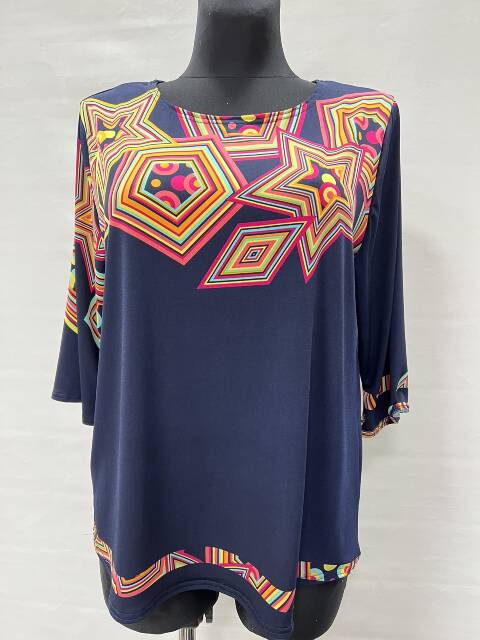 Bluzka damskie 7321 1 kolor 44-54 (towar polskie)