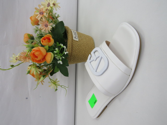 Klapki Damskie 5258 WHI 36-41