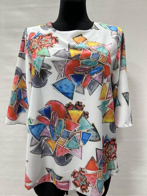 Bluzka damskie 7328 1 kolor 44-54 (towar polskie) 1