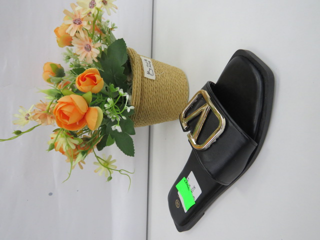 Klapki Damskie 8123 BLACK 36-41