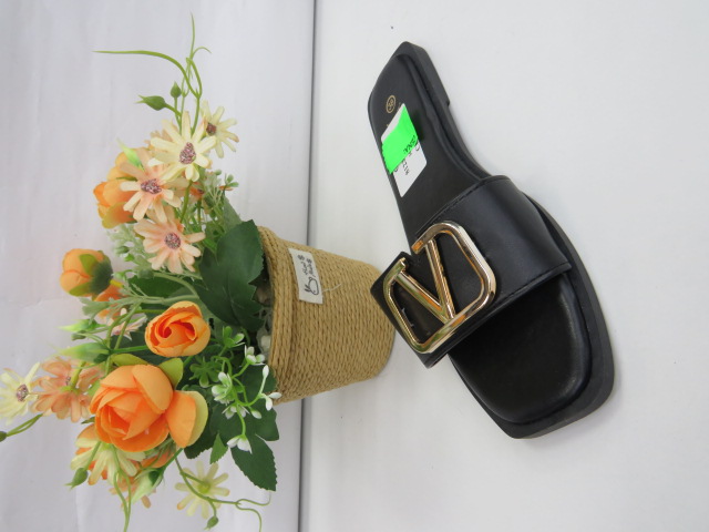 Klapki Damskie 8123 BLACK 36-41 1