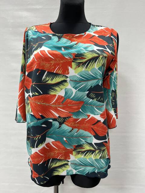 Bluzka damskie 7336 1 kolor 44-54 (towar polskie)