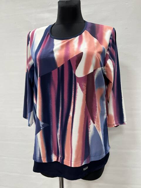 Bluzka damskie 7343 1 kolor 48-54 (towar polskie)