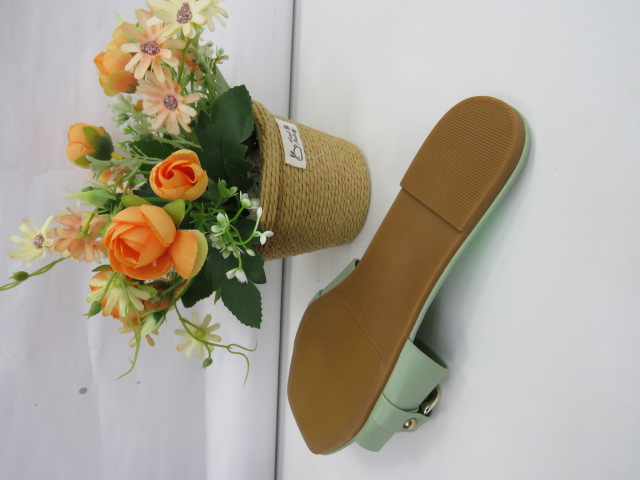 Klapki Damskie F-39 GREEN 36-41 2
