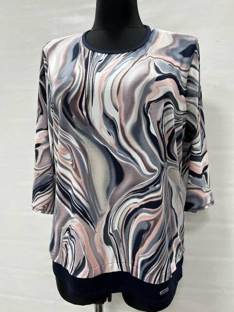 Bluzka damskie 7346 1 kolor 48-54 (towar polskie)