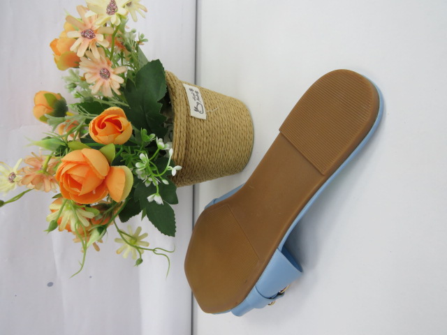 Klapki Damskie F-39 BLUE 36-41 2