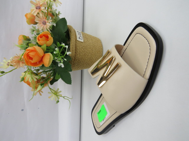 Klapki Damskie 5007 BEIGE 36-41