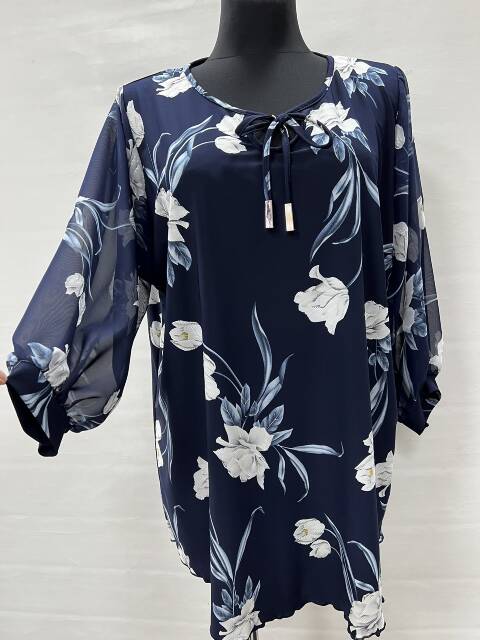 Bluzka damskie 7368 1 kolor 54-60 (towar polskie)