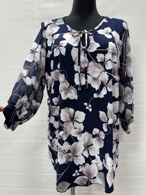 Bluzka damskie 7371 1 kolor 54-60 (towar polskie)