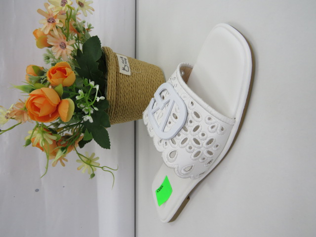 Klapki Damskie 5269 WHI 36-41